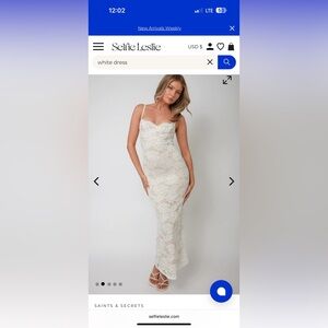 Elegant Lace Maxi Dress